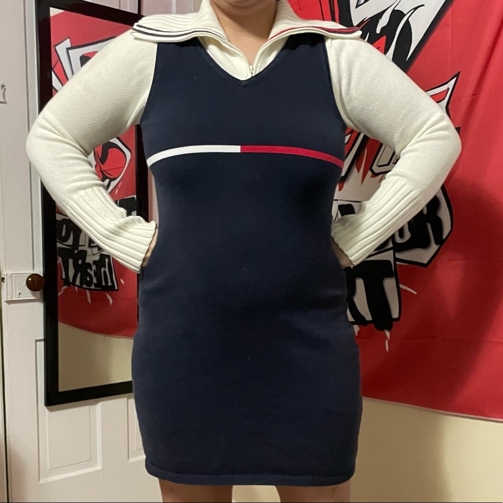 Tommy Hilfiger sweater dress vintage